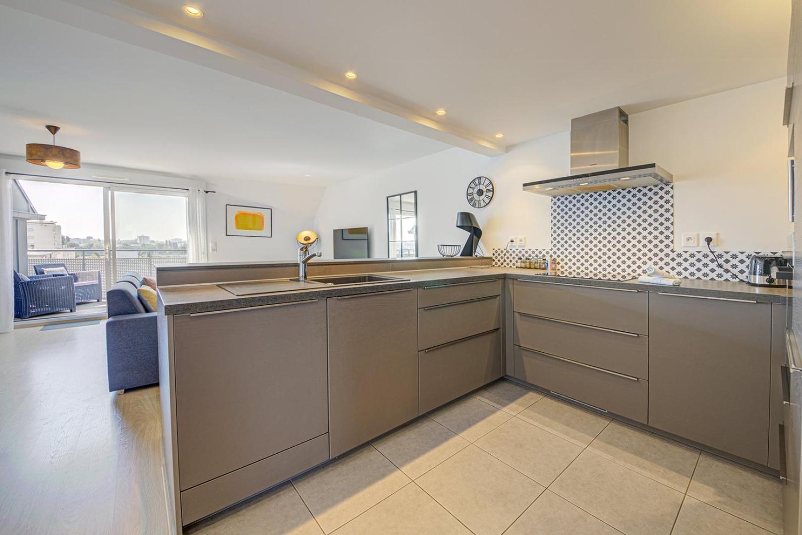 Le Maginot, T4 De Standing, Terrasse Et Parking Apartment Rennes Ngoại thất bức ảnh